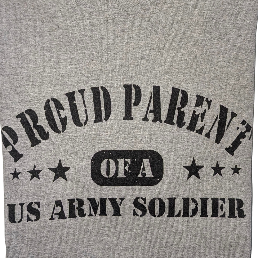 Gray Proud Parent Of A U.S Army Soldier T-Shirt
